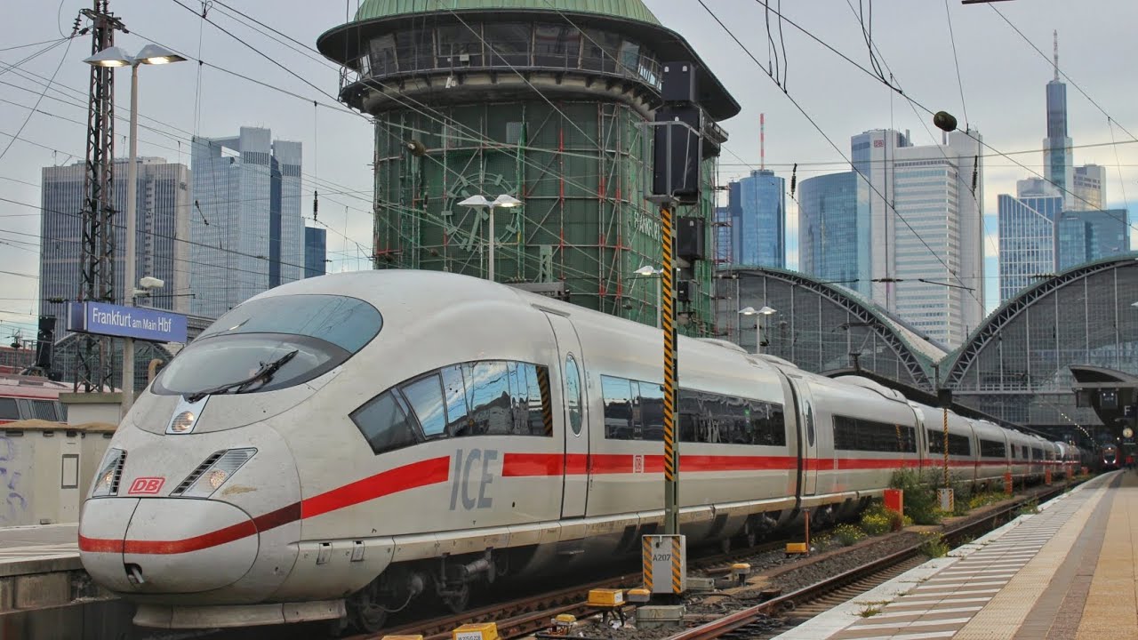 Trainspotting à Frankfurt Hbf 🇩🇪 | ICE, TGV INOUI, EC Taurus, RE