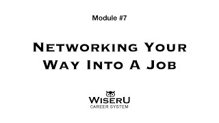 WiserU Module 7