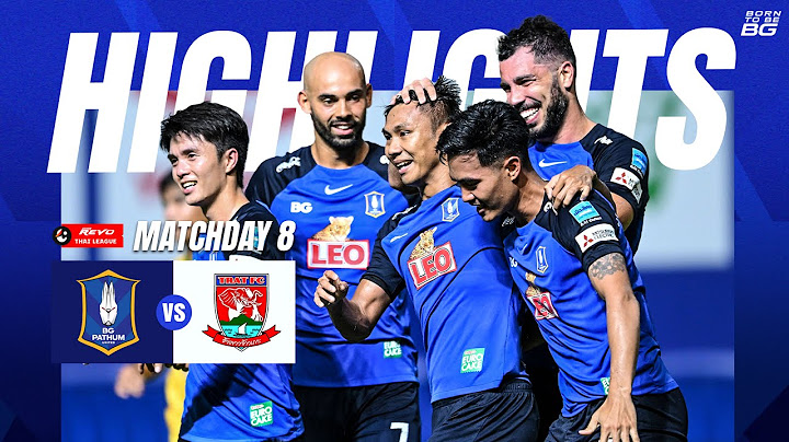 HIGHLIGHTS : BG PATHUM UNITED 3 - 0 TRAT FC | THAI LEAGUE 2023/24 (MATCHDAY 8)