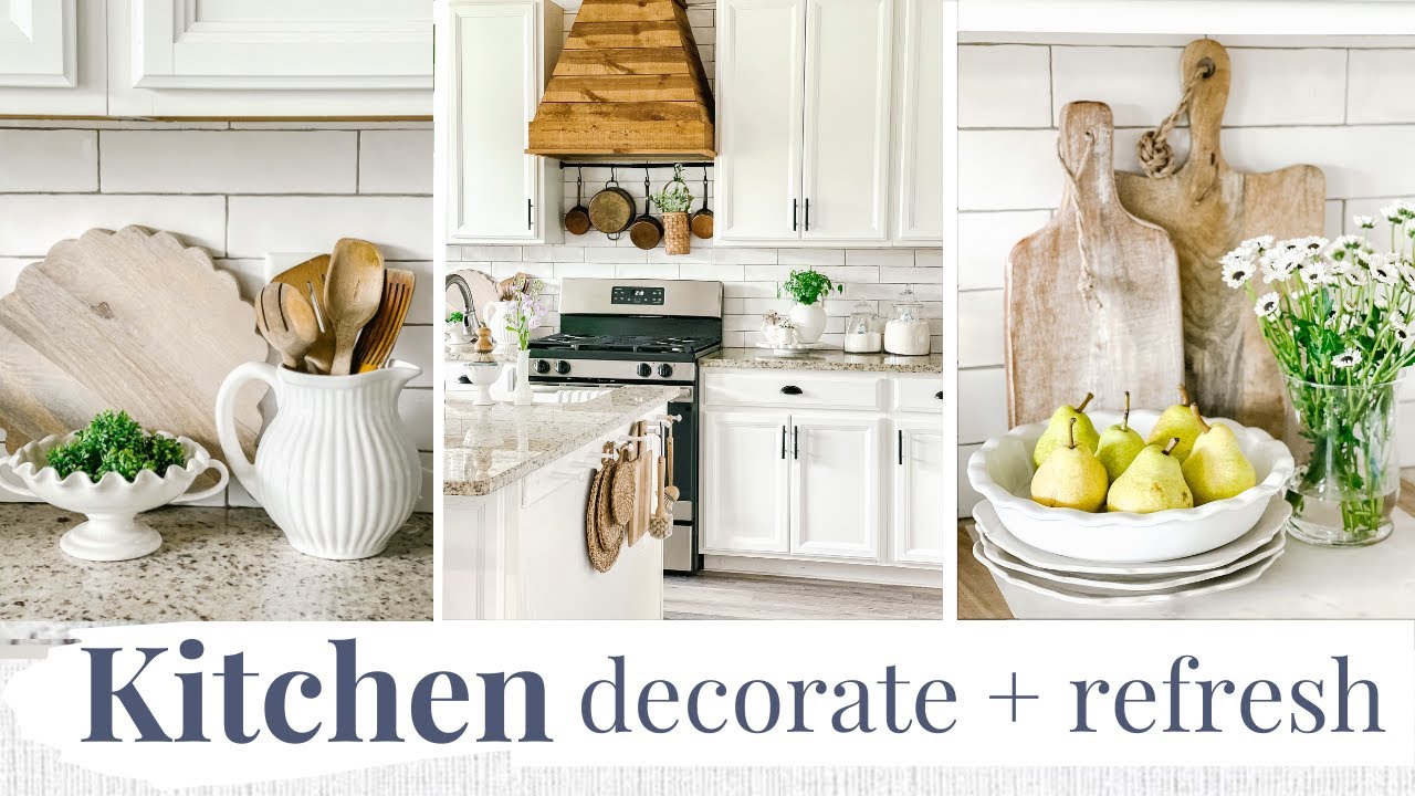 COTTAGE DECORATING IDEAS FOR SPRING | Kitchen Organize + Refresh
