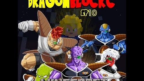 Dragon Block C - Face off against the Ginyu Force & preparing to battle Frieza (DBZ Minecraft Ep 10)