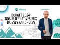 Finances nos propositions alternatives pour le budget 2024 