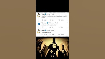Linux vs Windows Linux attitude aura status @codingthirst  #coding #linux #windows
