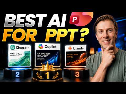 Copilot vs ChatGPT vs Claude: Which AI Makes the BEST PowerPoint Slides?