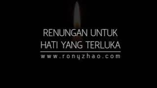 Renungan untuk hati yg terluka