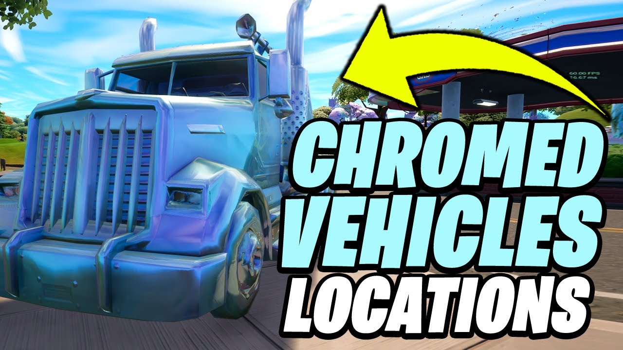CHROMED VEHICLES Locations & Drive different types of chromed vehicles