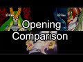 Cutey Honey Flash Opening Comparison