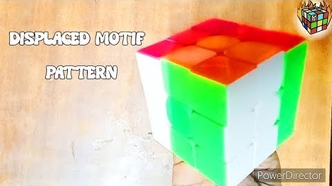 LEARN - HOW TO MAKE A DISPLACED MOTIF PATTERN ON " RUBIK