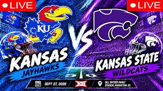 [LIVE] Kansas vs Kansas State | Men’s College Football 2026 |LIVE 4K NCAAF