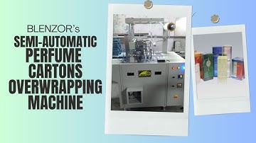 Semi-Automatic Cellowrap Overwrapping Machine