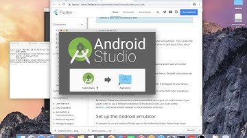 Installing Android Studio with Flutter on Mac