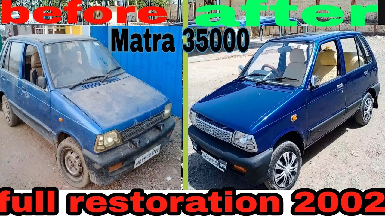 Maruti 800 restoration //Wasim Creation //2021 YouTube
