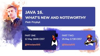 Wro Silesia Jugs - Part1 Java 16 What s new and noteworthy