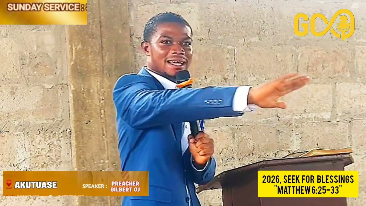 2026: Seek for Blessings — Powerful Sunday Sermon | Akutuase Evangelism..Gilbert OJ,iPreacher-SHARE