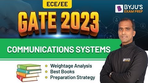 Communications Systems | Best Books & Preparation Strategy | GATE 2023 Electronics (ECE) Exam