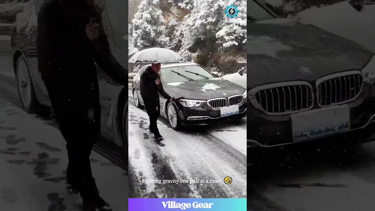 BMW's New Feature: Human Anchor! 😂 This is GOLD! 