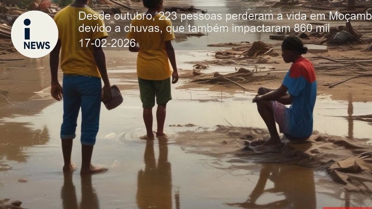 Desde outubro, 223 pessoas perderam a vida em Moçambique devido a chuvas, que também impactaram