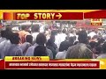 साताऱ्यात भाजपचे उमेदवार खासदार मंत्र्यासह मतदारांना घेऊन मतदानाला दाखल