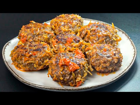 Летние котлеты готовлю только так! Их фишка в картофеле! Хочется готовить их всегда!