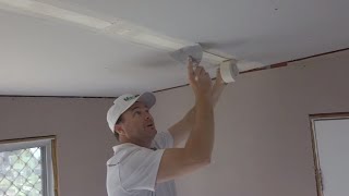 Tips on How to Tape and Mud your Drywall Ceiling