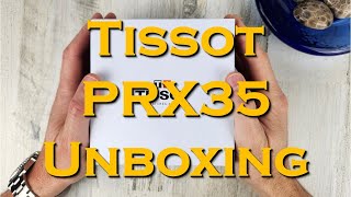 Tissot PRX Powermatic 80 35mm Watch Unboxing - Tissot PRX35
