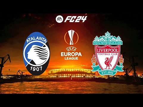 FC 24 | Atalanta vs Liverpool - UEFA Europa League 2024 - PS5™ Full Match &amp; Gameplay