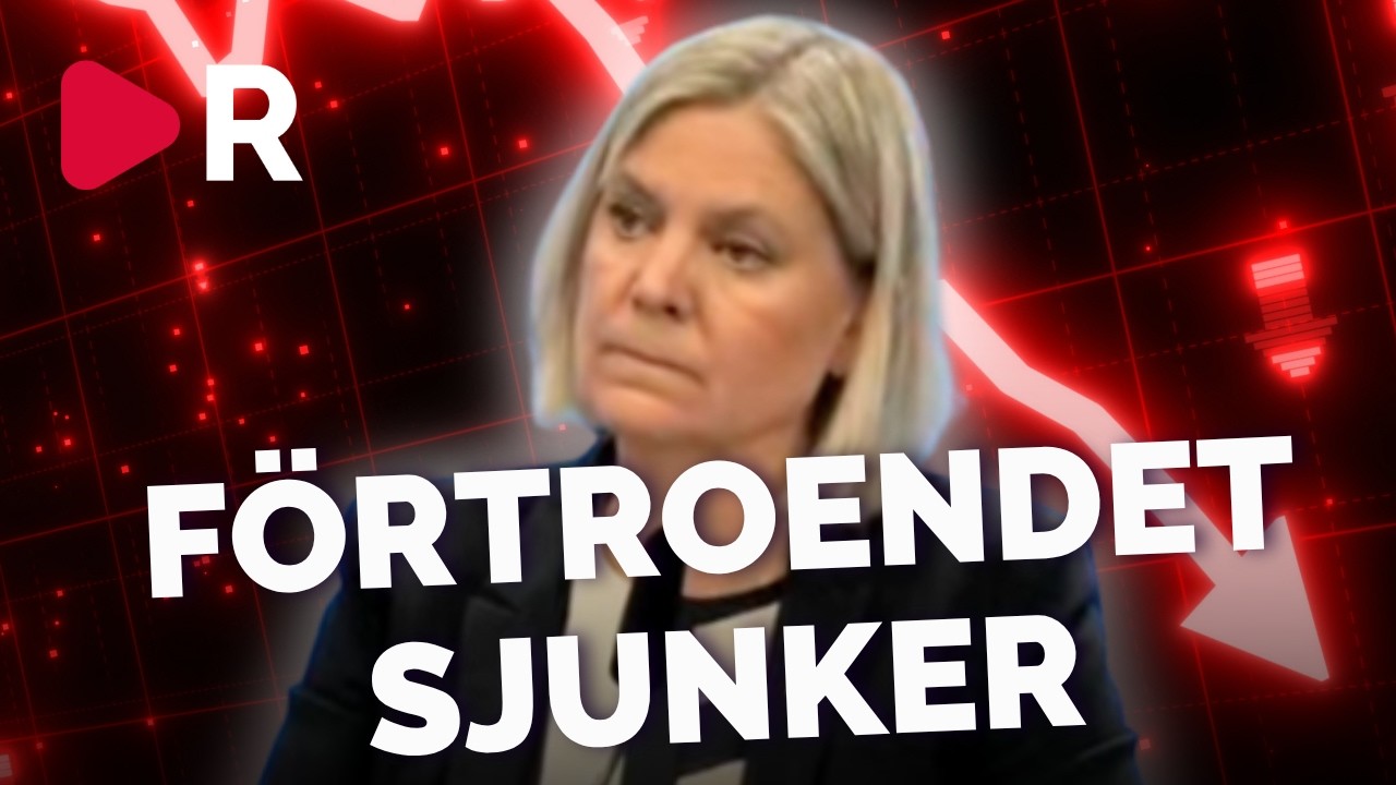 Dystra siffror för Magdalena Andersson