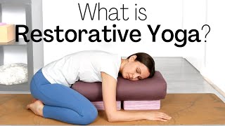 What is Restorative Yoga? What are the Benefits? Yoga with Rachel