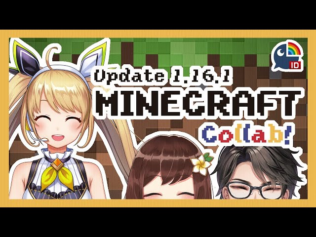 〖Minecraft〗A Stream of Horrible Connection and Nether ft. Hana and Taka!【NIJISANJI ID / #3SetBBQ】のサムネイル