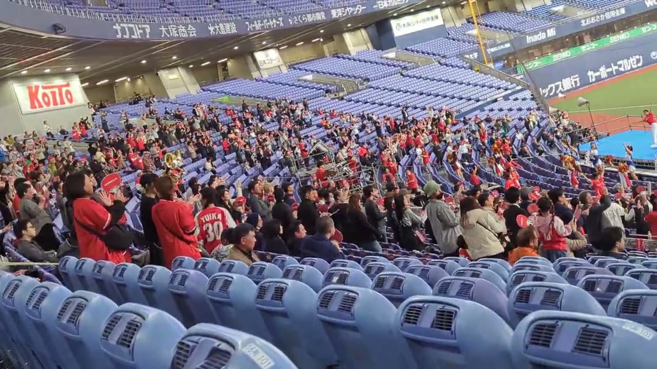 2025.11.7【史上最高の全開ホンダ】10回表 全開ホンダによる大声援で踊るホンダ応援席@京セラドーム大阪