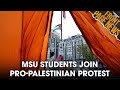 MSU Students Join Pro-Palestinian Protests, Kim K. Visits White House; Talks Criminal Justice Reform