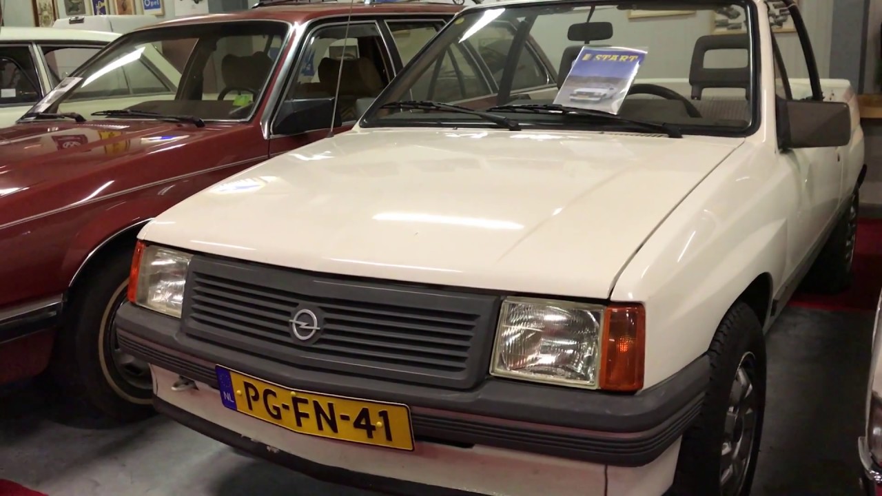 Car Review 1986 Opel Corsa A 1 2n Cabrio Youtube