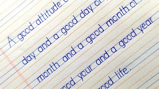English Motivational quotes | English quotes Handwriting | Handwriting Practice