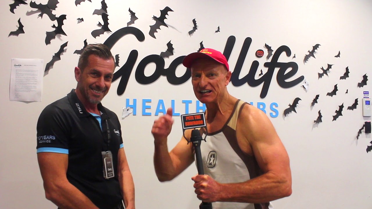 Pete The Surfaroo Trains Hard stays fit, feels fantastic at  Goodlife Health Clubs