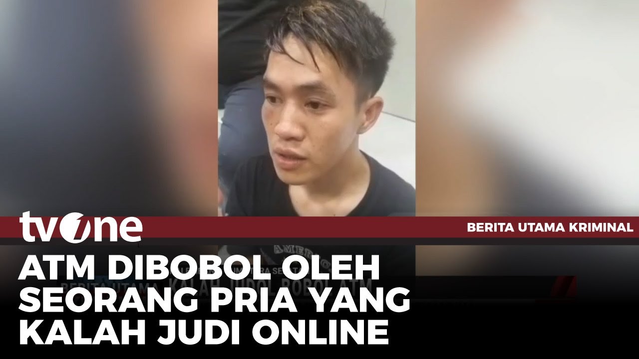 Pengakuan Pelaku Pembobol ATM RS, Kuras Uang Rp425 Juta | Berita Utama Kriminal tvOne