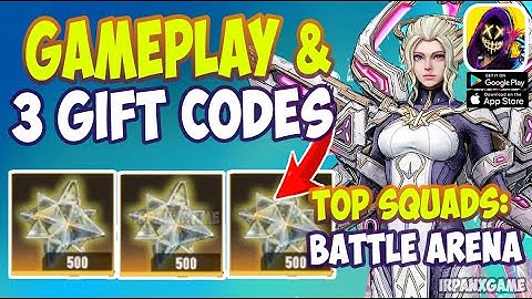 Top Squads: Battle Arena Gameplay & All 3 Gift Codes | How to Redeem Codes