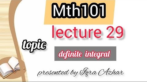 mth 101 lecture 29 |#mth101  #short  #29