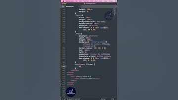 Candle Light Flame Animation 🕯️🕯️ | HTML and CSS #shorts #virelshorts #html #css #tricks