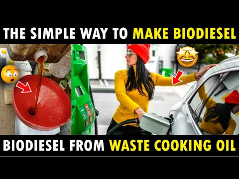 BIODIESEL FROM WASTE COOKING OIL | THE SIMPLE WAY TO MAKE BIODIESEL