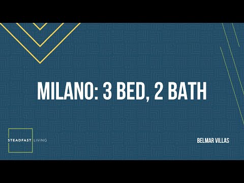 Milano: 3 bed, 2 bath, 1114 sq. ft.