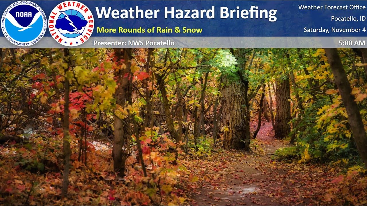 11/04/23 Hazard Briefing - More Rounds of Rain & Snow - YouTube