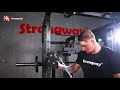 Multi Gym Single Station Cable Machine with Weights Home Gym Weightlifting Equipment  Strongway