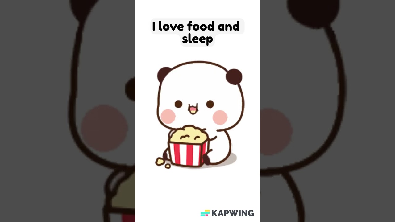 Bubu introduce myself ? | Bubu Dudu | Goma Peach |Animation | Cute couple