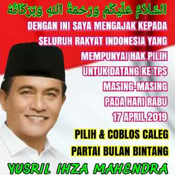 RABU 17 APRIL 2019 KITA PILIH DAN COBLOS CALEG PBB