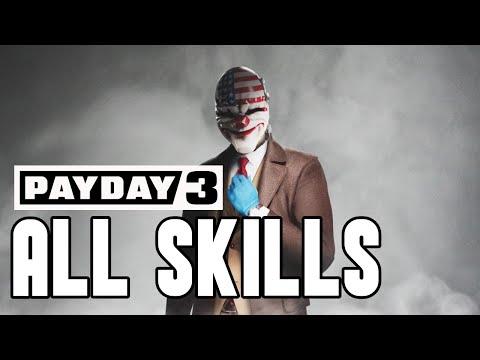 [Payday 3] Every Skill From The Beta