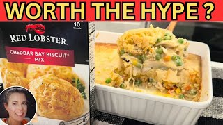Red Lobster CHICKEN COBBLER w/ Cheddar Bay Biscuits