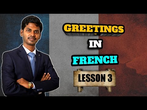Delf A1 French Lesson 3 Self Introduction In French Part Ii French Lessons In Tamil Youtube