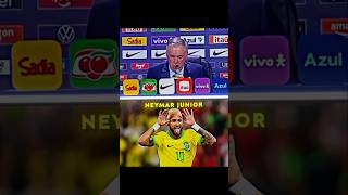 Reactions to Neymar's called up☠️ #neymar #football #shortvideo