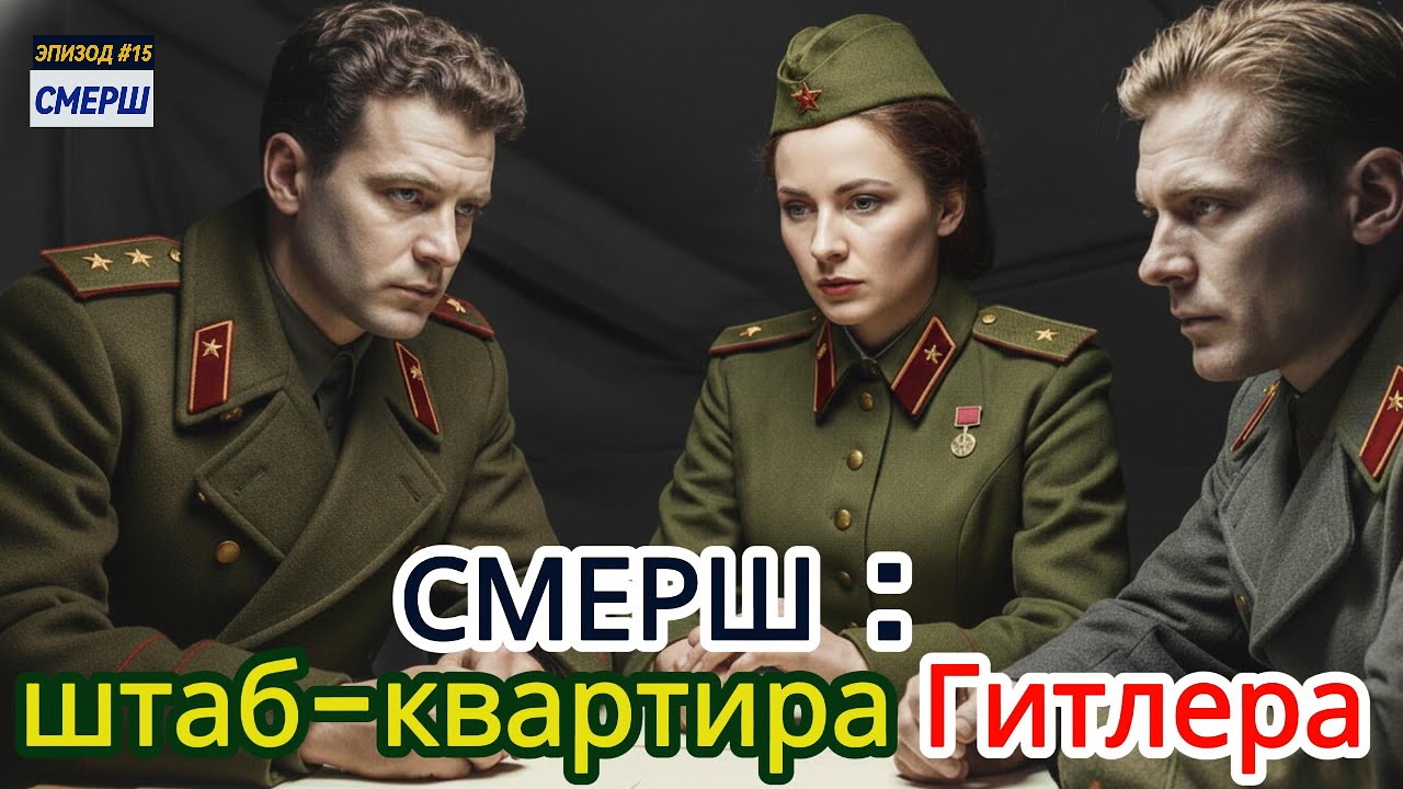 СМЕРШ: Драма Разведки |ЭПИЗОД №15| СМЕРШ в ставке Гитлера