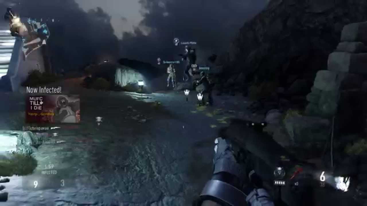 CoD AW - SURVIVAL OF THE FITTEST!! Infected on Terrace - Advanced Warfare (PS4)